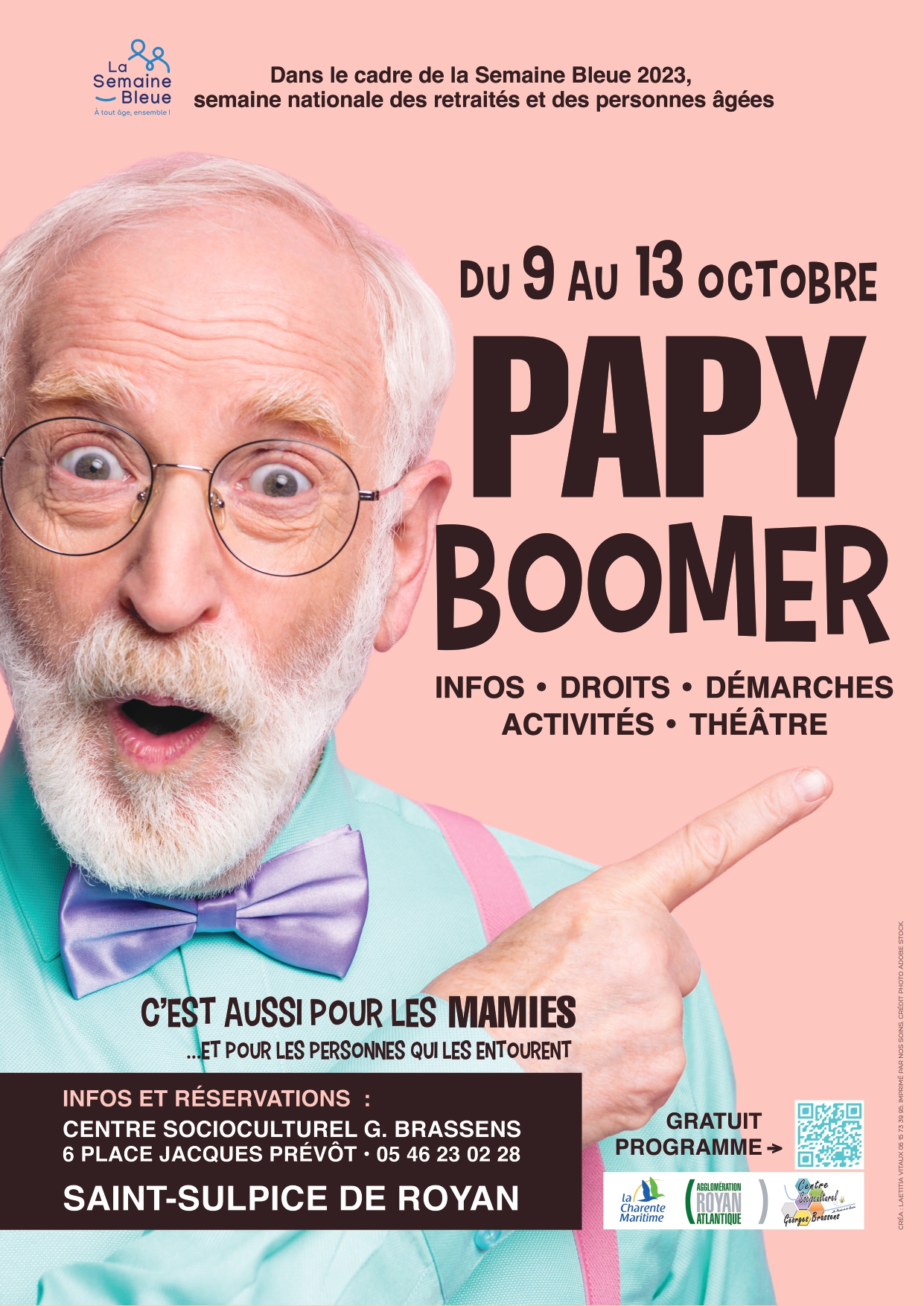 affiche papy boomer